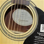 Vince Gill & Amy Grant Gill Signed Epiphone Acoustic Guitar - Caddies For A Cause JSA ALOA