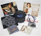 Vince Gill & Amy Grant Gill Signed CDs & 8x10 Photos with Shirts & Hat JSA ALOA