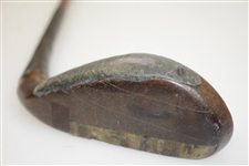 Circa 1840 McEwan Long Nose Putter with Shaft Label