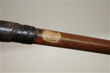 Circa 1840 McEwan Long Nose Putter with Shaft Label