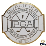 1951 PGA Championship at Oakmont CC Contestant Badge - Sam Snead Winner