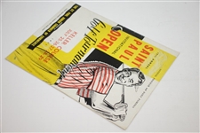 Multi-Signed 1951 St Paul Open Inv. Program with Pairing Sheets - Demaret, Snead, Mangrum, & more JSA ALOA