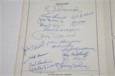 Multi-Signed 1951 St Paul Open Inv. Program with Pairing Sheets - Demaret, Snead, Mangrum, & more JSA ALOA