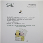 Multi-Signed 1951 St Paul Open Inv. Program with Pairing Sheets - Demaret, Snead, Mangrum, & more JSA ALOA