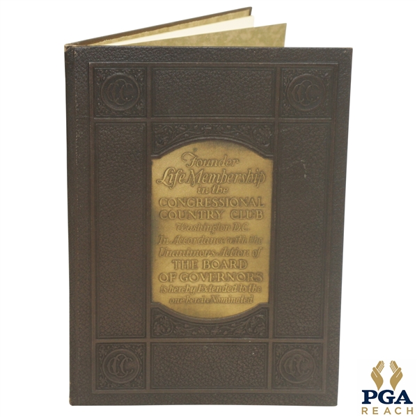 Founder Life Membership in the Congressional CC Board of Governors Nomination Booklet