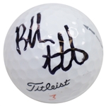 Bubba Watson Signed Masters Logo Golf Ball JSA #DD50837