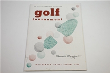 1948 Philadelphia Inquirer Inv. at Whitemarsh Contestant Badge, Program, & Scorecard - Rod Munday Collection