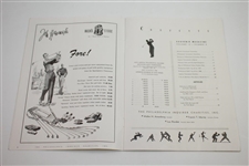 1948 Philadelphia Inquirer Inv. at Whitemarsh Contestant Badge, Program, & Scorecard - Rod Munday Collection