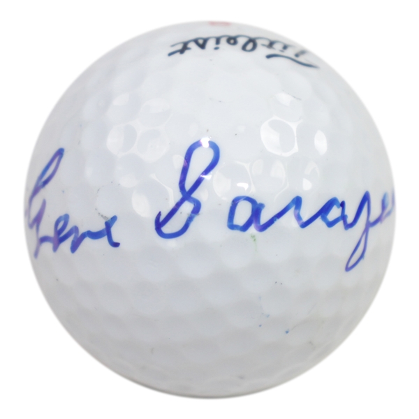 Gene Sarazen Signed Titleist 8 Logo Golf Ball JSA ALOA