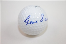 Gene Sarazen Signed Titleist 8 Logo Golf Ball JSA ALOA