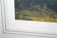 Ailsa Course Turnberry Print Signed by Artist Graeme Baxter - Framed