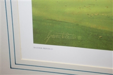 Loch Lomond GC Rossdhu House Print Signed by Artist Graeme Baxter - Framed