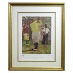 Gene Sarazen Signed WGHoF Double Eagle - 1935 #59/75 Bernie Fuchs Artists Proof JSA ALOA
