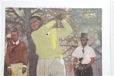 Gene Sarazen Signed WGHoF 'Double Eagle - 1935' #59/75 Bernie Fuchs Artists Proof JSA ALOA