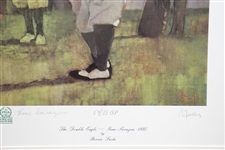 Gene Sarazen Signed WGHoF 'Double Eagle - 1935' #59/75 Bernie Fuchs Artists Proof JSA ALOA
