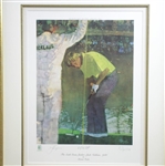 Jack Nicklaus Signed WGHoF '6th Green Jacket - 1986' #63/75 Bernie Fuchs Artists' Proof JSA ALOA