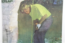 Jack Nicklaus Signed WGHoF '6th Green Jacket - 1986' #63/75 Bernie Fuchs Artists' Proof JSA ALOA