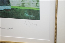 Jack Nicklaus Signed WGHoF '6th Green Jacket - 1986' #63/75 Bernie Fuchs Artists' Proof JSA ALOA