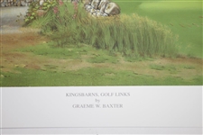 Kingsbarns, Golf Links Print Signed by Artist Graeme Baxter