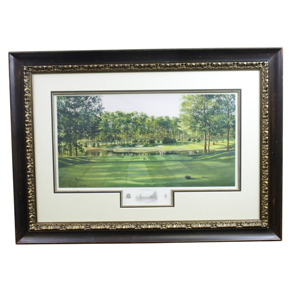 Atlanta Athletic Club Highland Course #17 Print #105/850 Signed by Artist Steve Lotus with '2001' PGA