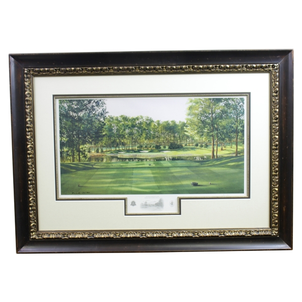 Atlanta Athletic Club Highland Course #17 Print #105/850 Signed by Artist Steve Lotus with 2001 PGA