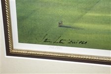 Atlanta Athletic Club Highland Course #17 Print #105/850 Signed by Artist Steve Lotus with '2001' PGA