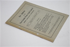 1933 Bulletin of New South Wales Green Research Committee Booklet - Vol. 1 No. 2