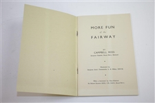 1945 'More Fun of the Fairway' Book by Campbell Ross & Illustrated by Bung Hilton