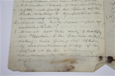 1893 Handwritten Signed Letter by H.S.C. Everard regarding Cannes Golf Club Ruling - March 20th