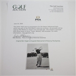 Original Ben Hogan at Augusta National 8x10 Photo by Fitz-Symms