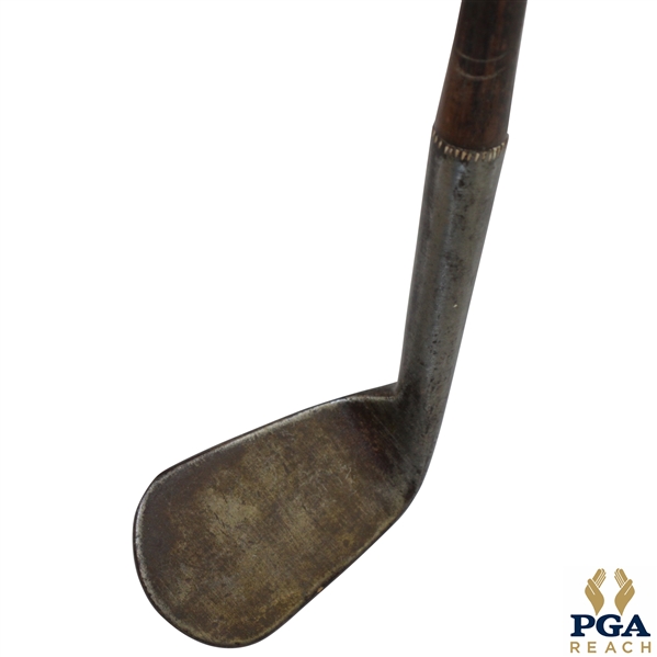 Circa Mid 1885 W.M. Park Musselburgh Mashie Niblick with Shaft Stamp & A.E.W.