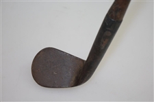 Circa 1880's Smooth Face Rut Iron - 36