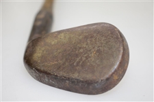 Circa 1880's Smooth Face Rut Iron - 36