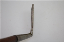 Circa 1850 Slight Concave Smooth Face Lofting Iron - 38 3/4