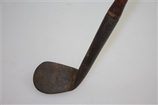 Circa 1880 Mashie Niblick with Bussey Grip & Niblick Shaft Stamp - 39 3/4