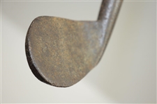 Circa 1880 Mashie Niblick with Bussey Grip & Niblick Shaft Stamp - 39 3/4