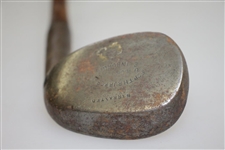 Circa 1900 Forth Rubber Co. Edinburgh Rut Iron with St. Andrews Bend