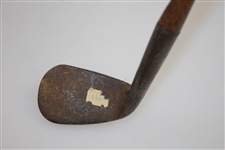 Circa 1880 Smooth Face Iron with Illegible Head Stamp - 38 3/4