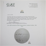 Circa 1880 Auchterlonie Gutta Percha Golf Ball - Excellent Condition - 95% Paint