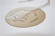 1901 The Country Club of Brookline Member Badge for Championship Games - Herbert Jacques Collection