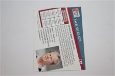 Jack Nicklaus Signed 1991 Pro-Set Golf Card JSA ALOA