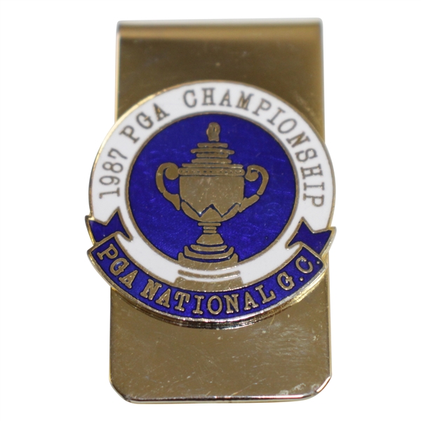 1987 PGA Championship at PGA National GC Money Clip - Larry Nelson Winner
