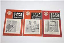 1951-1954 USGA Journal & Turf Management Golf Magazines - Twenty (20)