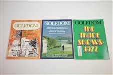 1972 & 1973 Golfdom Golf Magazines - Nine (9)