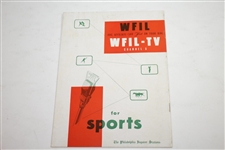 1949 The Philadelphia Inquirer Invitation 6th Annual Tournament Program