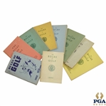 1950-1959 Rules of Golf Booklets - USGA, R&A, & Wilson - Nine (9)