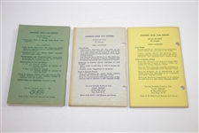 1950-1959 Rules of Golf Booklets - USGA, R&A, & Wilson - Nine (9)