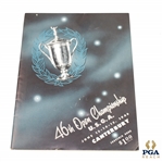 1946 US Open Championship at Canterbury CC Official Program - Lloyd Mangrum Winner
