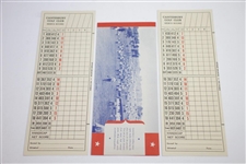 1946 US Open at Canterbury Official Scorecards, Pamphlet, House Badge, Pairing Sheets, & Entry Form