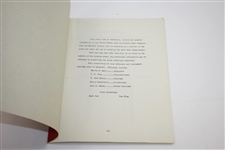 1949 US Open at Medinah Country Club USGA Press & Radio Information Program